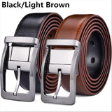 Genuine Leather Reversible Dress Belt