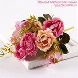 10pcs 8cm Foam Rose Flowers Artificial Flowers Small Rose Wedding Fake Flowers Wedding Bouquet