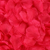 2000 Pcs/lot Artificial Rose Petals Colorful Wedding Romantic silk Rose Flower for wedding decoration