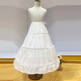 Wedding Dress White Formal long Lace Princess Dress for Girls 3-14 Years