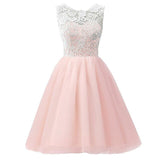 Wedding Lace Tulle Girl Dress For 3-12 yrs Kids Wedding Bridesmaid