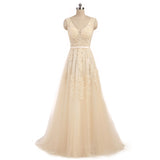 Appliques Lace Bridesmaid Dress