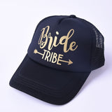 Gold Print Bride Tribe Mesh Baseball Cap